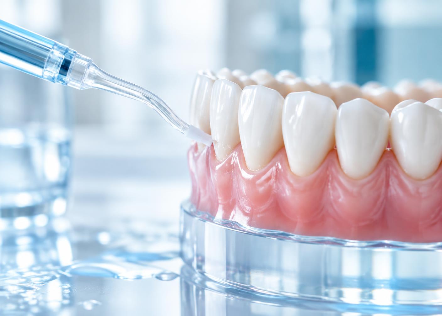 Modern dental model illustrating precise oral care